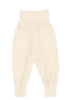 Wolle/Seide Baby-Hose natur