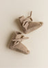 Merino Baby Booties Sand