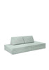 Spielsofa Velours Minz Hellgrün