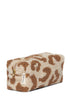 Kulturtasche 'Teddy Pouch' Leopard Ecru