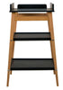 Wickeltisch 'Hip' black natural