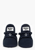 Baby Booties Cotton Navy