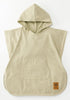 UV-Poncho (UPF 50+) Sandy Beach/Olive Green