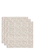 3er-Set Mulltücher Retro Flowers 70 x 70 cm