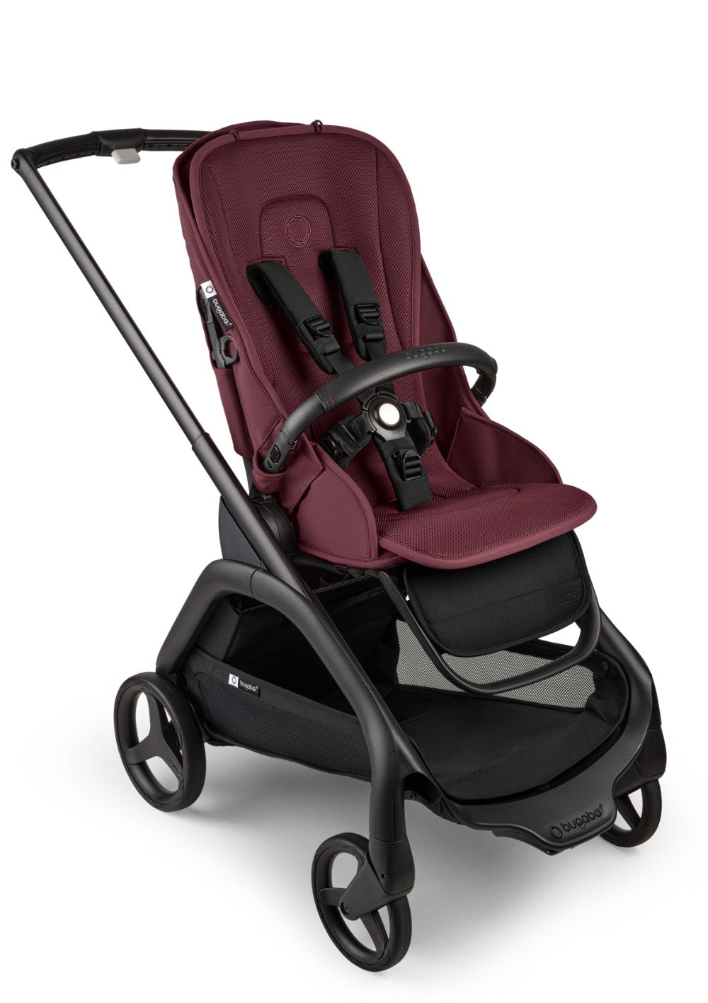 Bugaboo Doppel-Komfort Sitzauflage Dunkles Kirschrot
