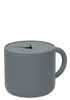 Silikon Snackbecher Stormy Grey