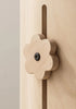 4er-Set Buchenknäufe 'Blume' für das 4-in-1 Babybett