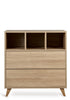 (Wickel-)Kommode 'Loft' Honey Ash
