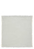 Musselin Decke 'Fringe Stripe' Sea Green 120 x 120 cm