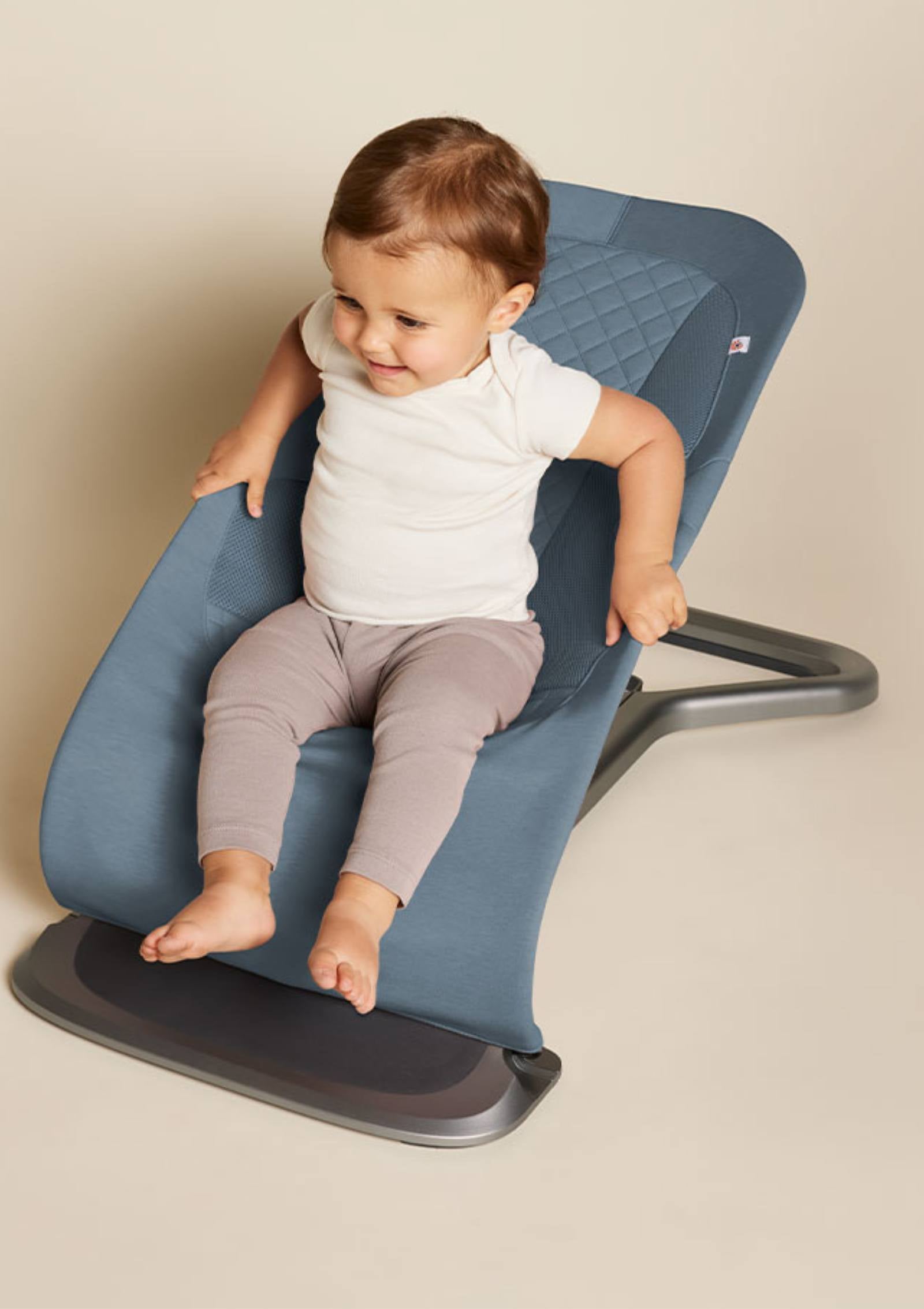 Ergobaby 3-in-1 Babywippe 'Evolve' Knit Oxford Blue