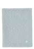 Musselin Decke Wiege 'Jacquard' Sea Green 100 x 75 cm