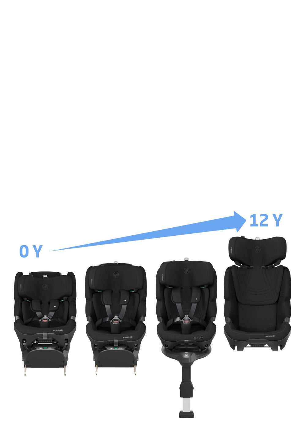 Maxi-Cosi Kindersitz 'Pearl XL Slide Pro' Authentic Black