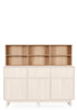 Regalaufsatz für Kommode XL 'Kyo' Honey Ash
