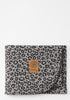 Multifunktionale UV-Decke UPF 50+ Leopard Grey