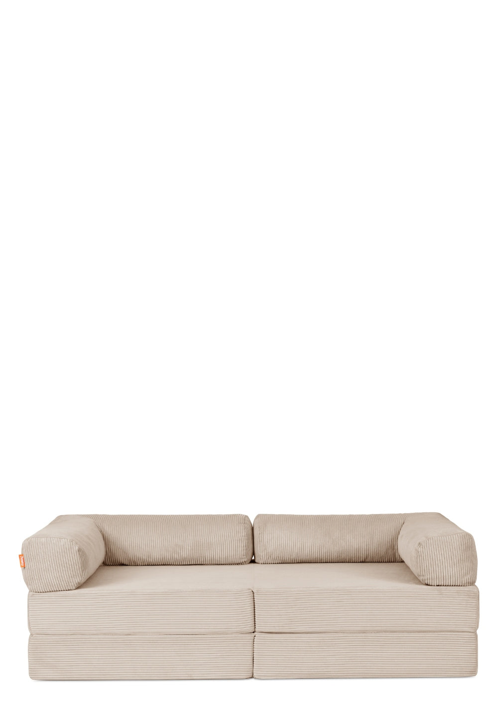 Funzy Family Sofa Cord Creme Beige
