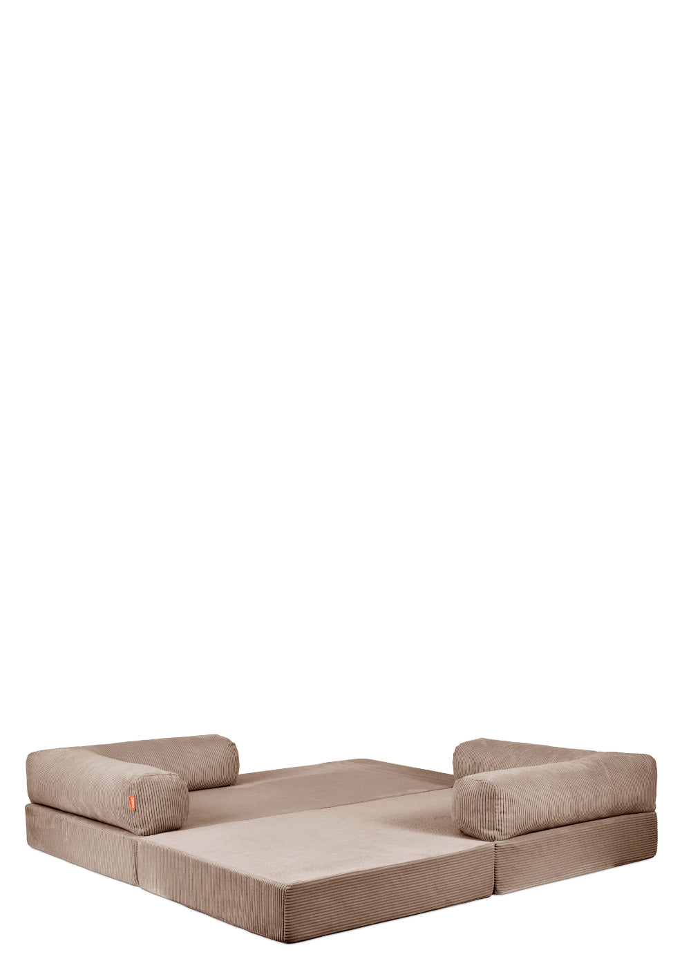Funzy Family Sofa Cord Karamell Beige