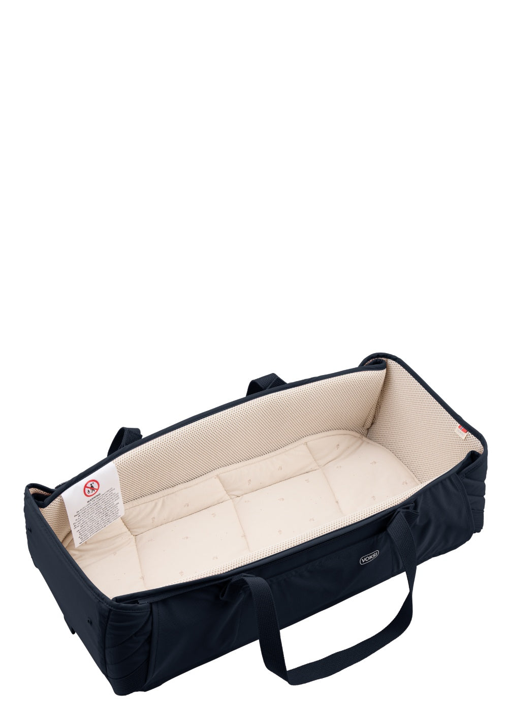 Voksi Babytragetasche 'Carry Me' Black Leaf