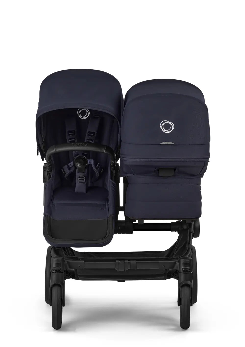 Bugaboo Geschwisterwagen 'Donkey 6 Duo' Deep Indigo
