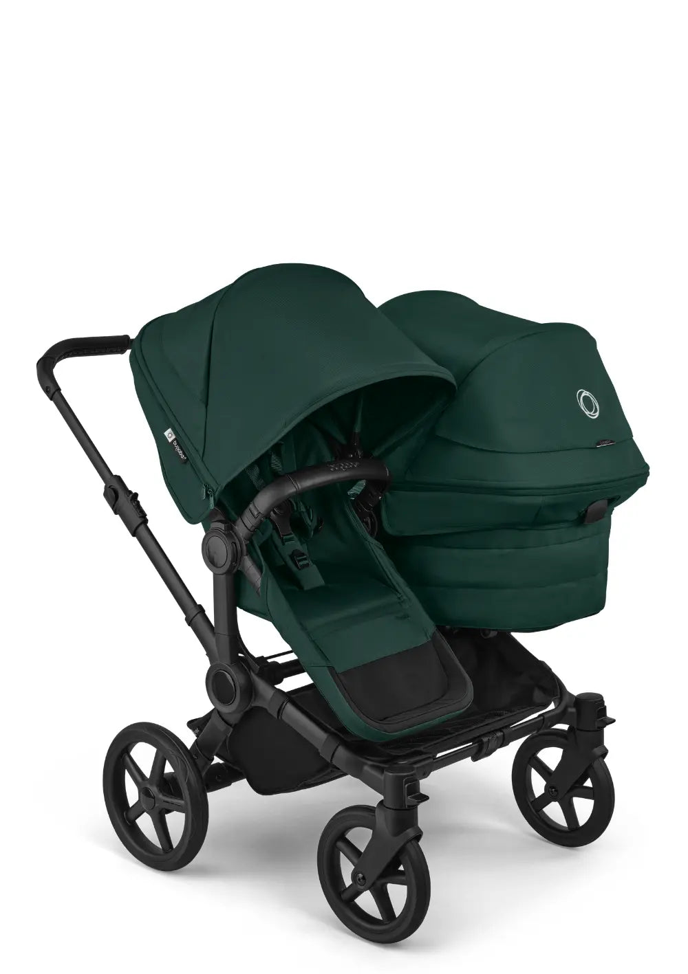 Bugaboo Geschwisterwagen 'Donkey 6 Duo' Fern Green