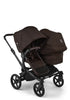 Geschwisterwagen-Set 'Donkey 6 Double' Cocoa Brown