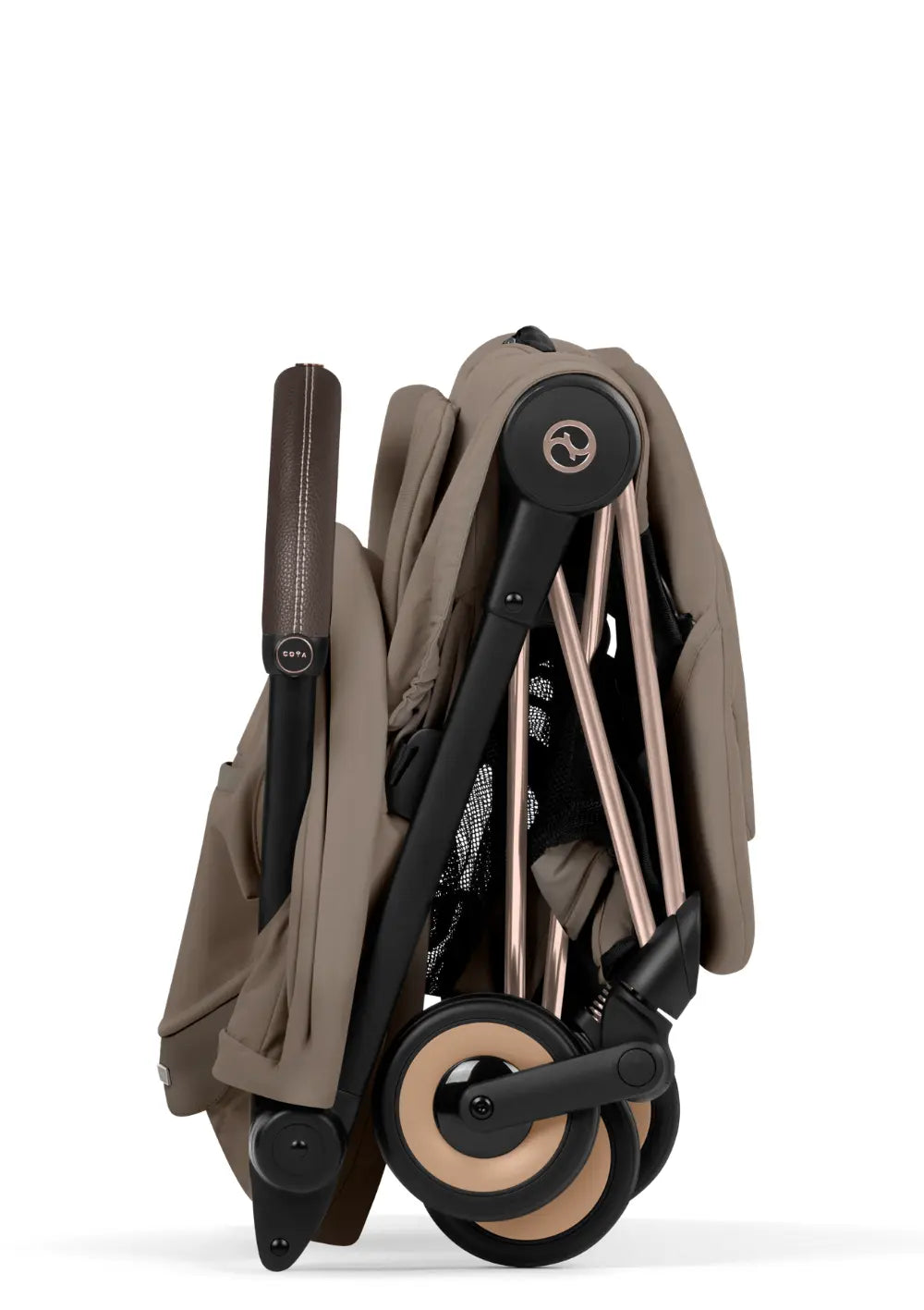 Cybex Buggy 'Coya Style' Coconut Brown Roségold