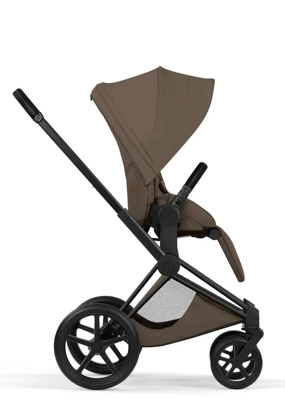 Cybex Kinderwagen-Set 'Priam Style' Coconut Brown (Matt Black)