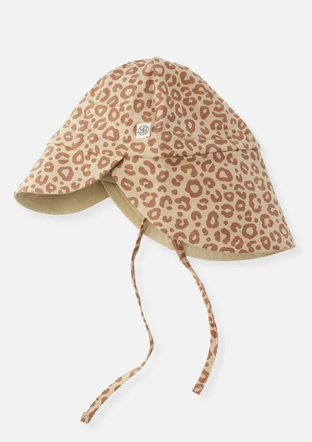 Cloby Sonnenhut UPF 50+ Leopard Brown/Sandy Beach