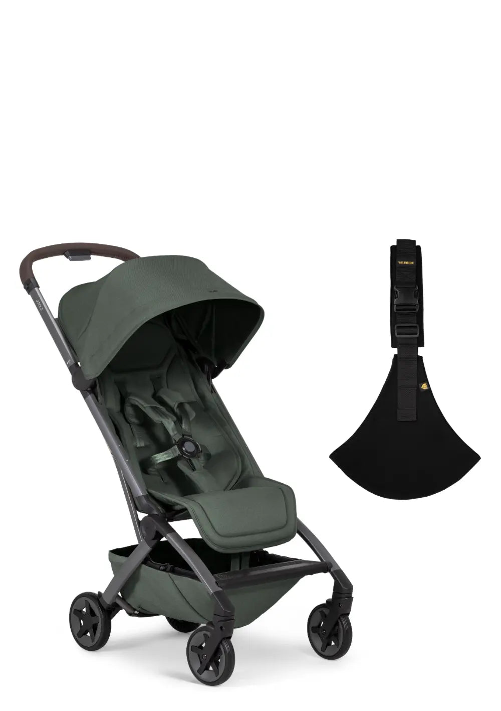 Joolz Travel-Set Buggy & Trage 'Aer2 x Wildride' Classic Forest Green