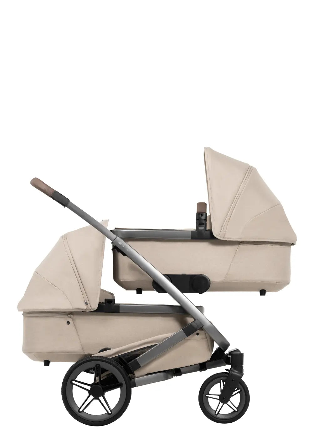 Joolz Zwillingskinderwagen-Set 'Geo5 Twin' Sandy Taupe