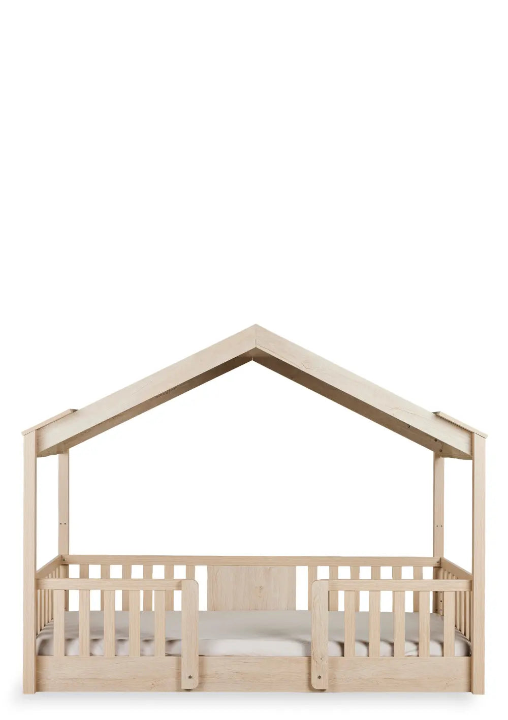 Quax Hausbett 'Chalet' Natural Ash 200 x 90 cm mit Matratze (separat erhältlich)