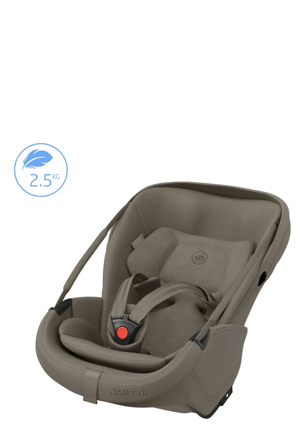 Maxi-Cosi Babyschale 'Coral Slide Pro' Oak Truffle