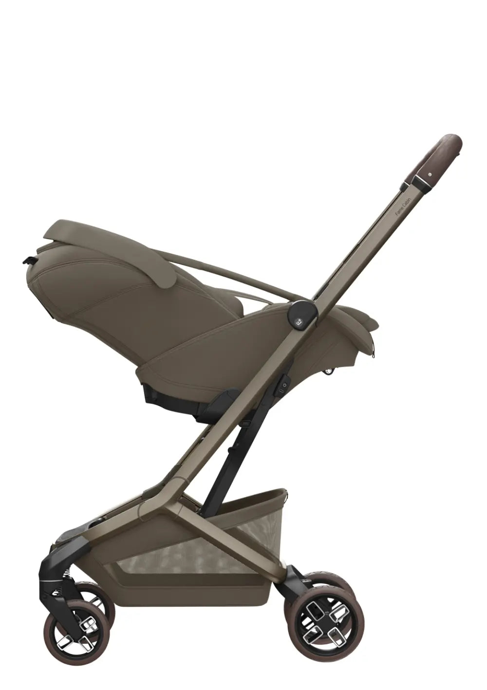 Maxi-Cosi Babyschale 'Coral Slide Pro' Oak Truffle
