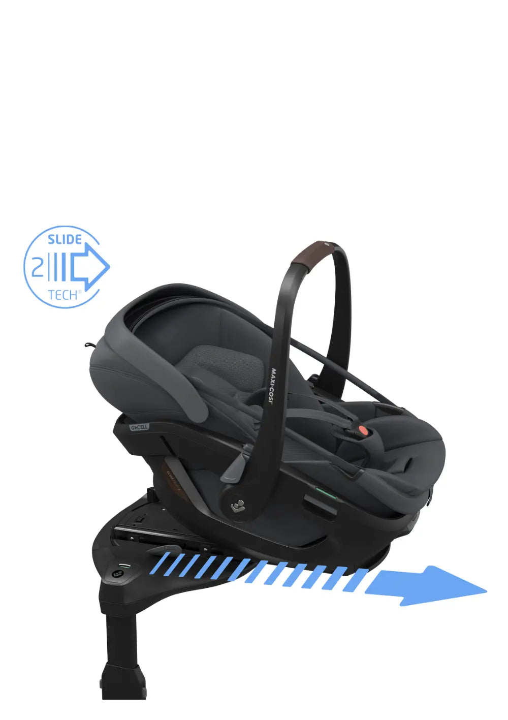 Maxi-Cosi Babyschale 'Coral Slide Pro' Moon Graphite