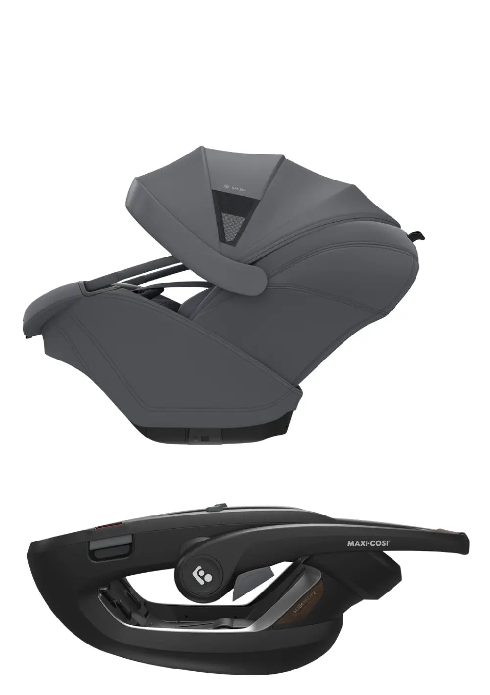 Maxi-Cosi Babyschale 'Coral Slide Pro' Moon Graphite