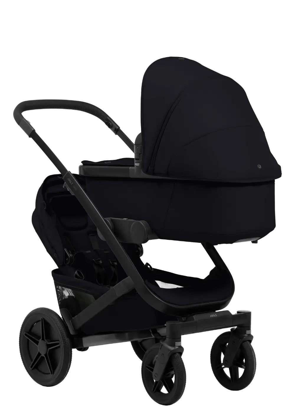 Joolz Geschwisterkinderwagen-Set 'Geo5 Double' Space Black
