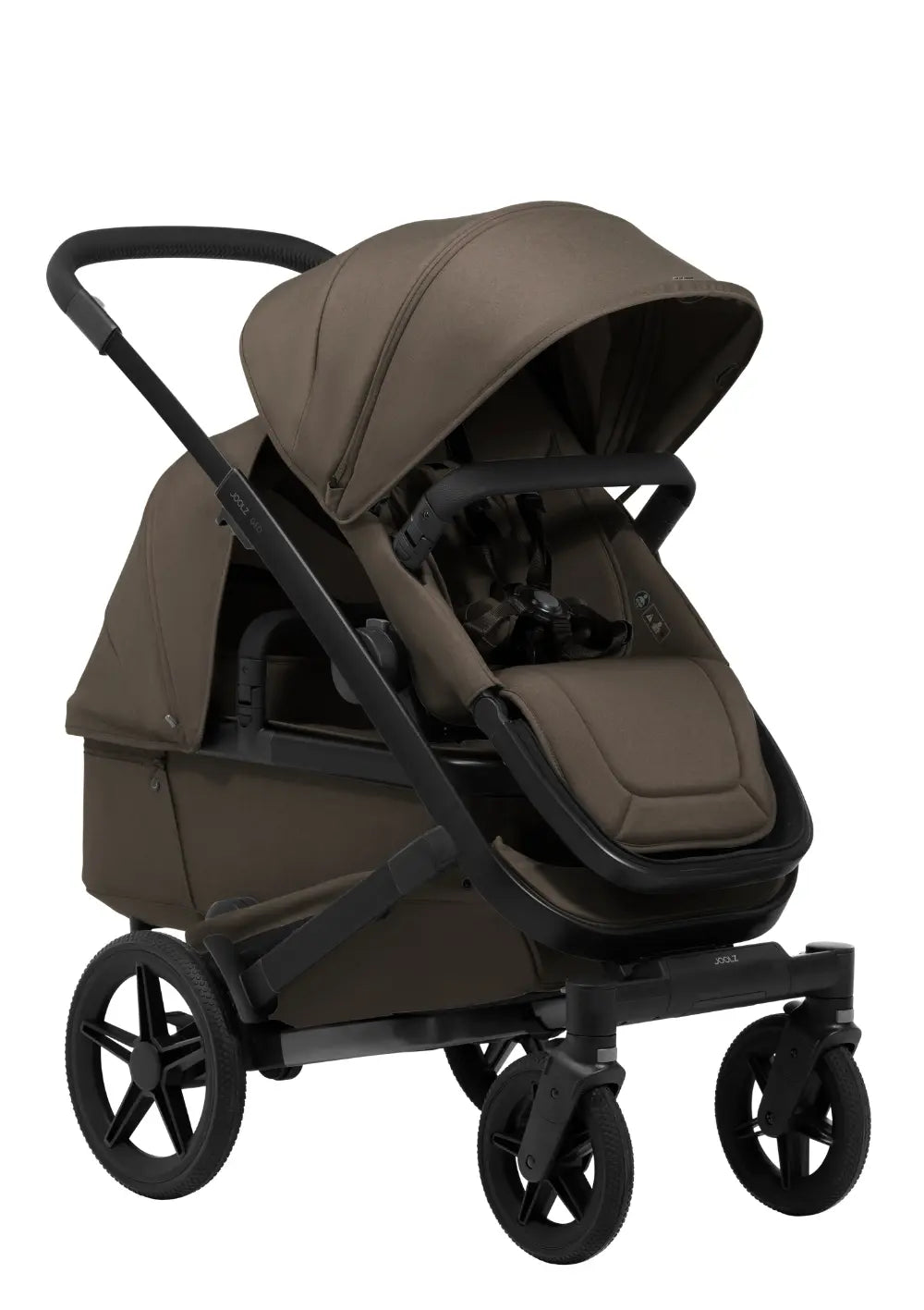 Joolz Geschwisterkinderwagen-Set 'Geo5 Double' Hazel Brown