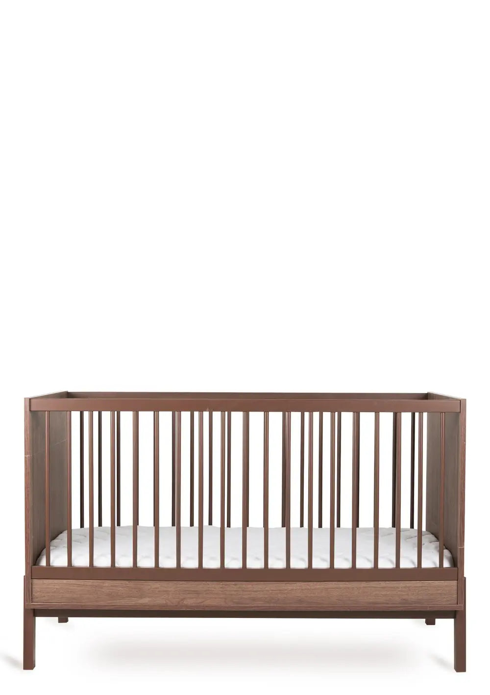 Quax Babybett 'Ashi' Chestnut 140 x 70 cm mit Matratze