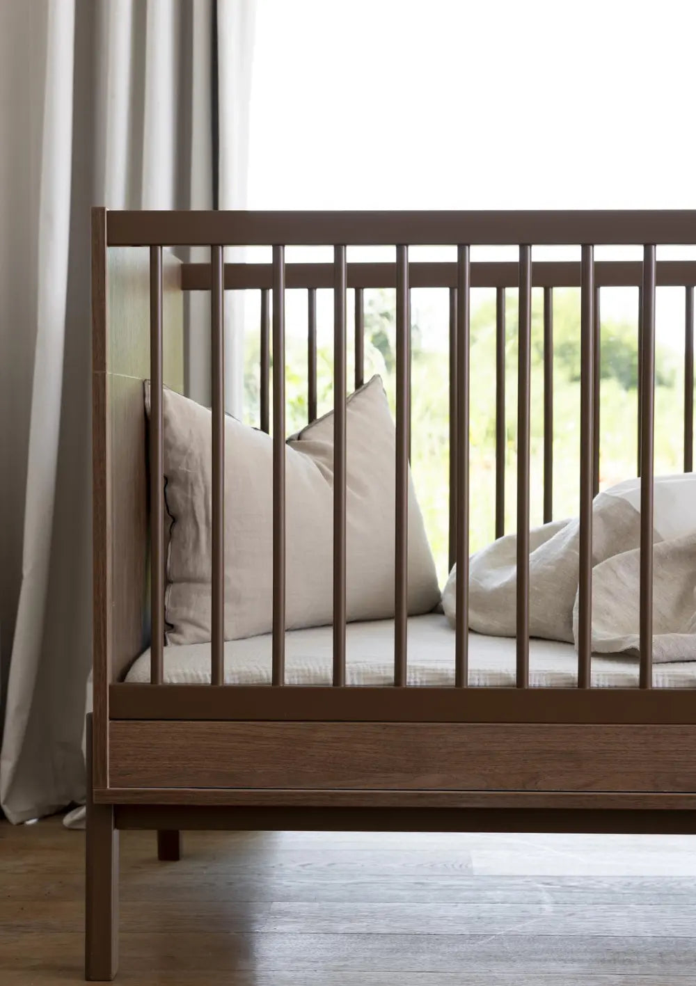 Quax Babybett 'Ashi' Chestnut 140 x 70 cm
