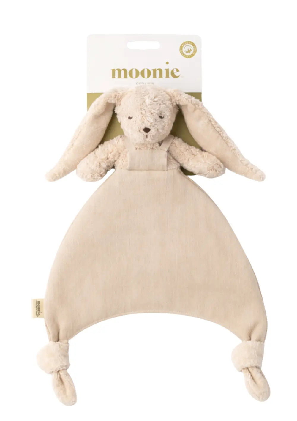 Moonie Schmusetuch 'Doudou Bunny' sand