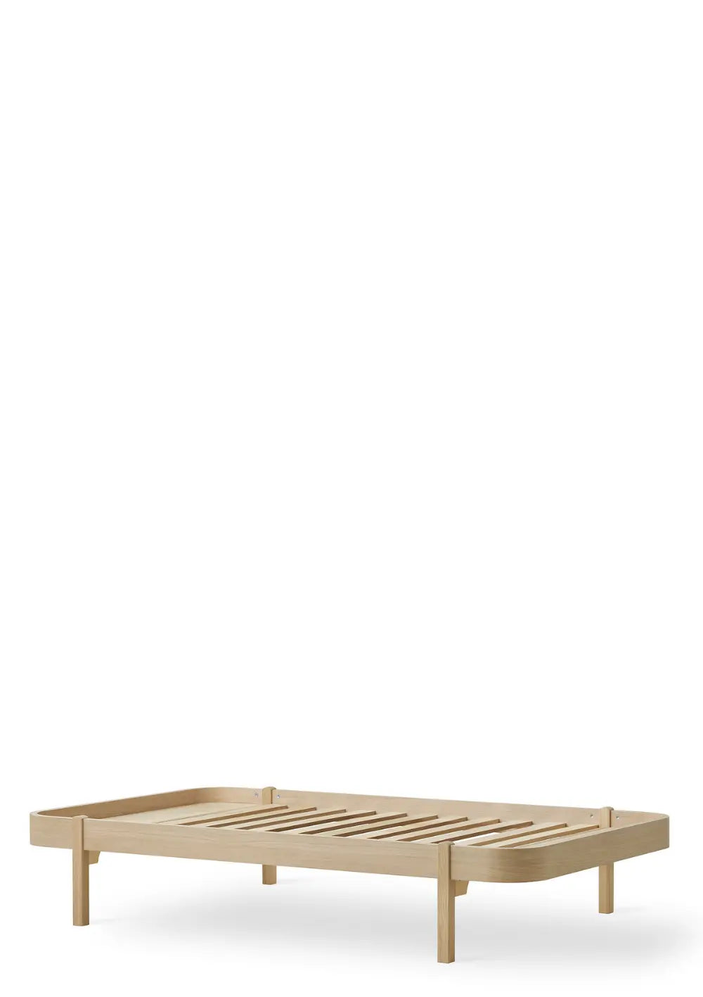 Lounger Bett 'Wood' Eiche 200 x 120 cm