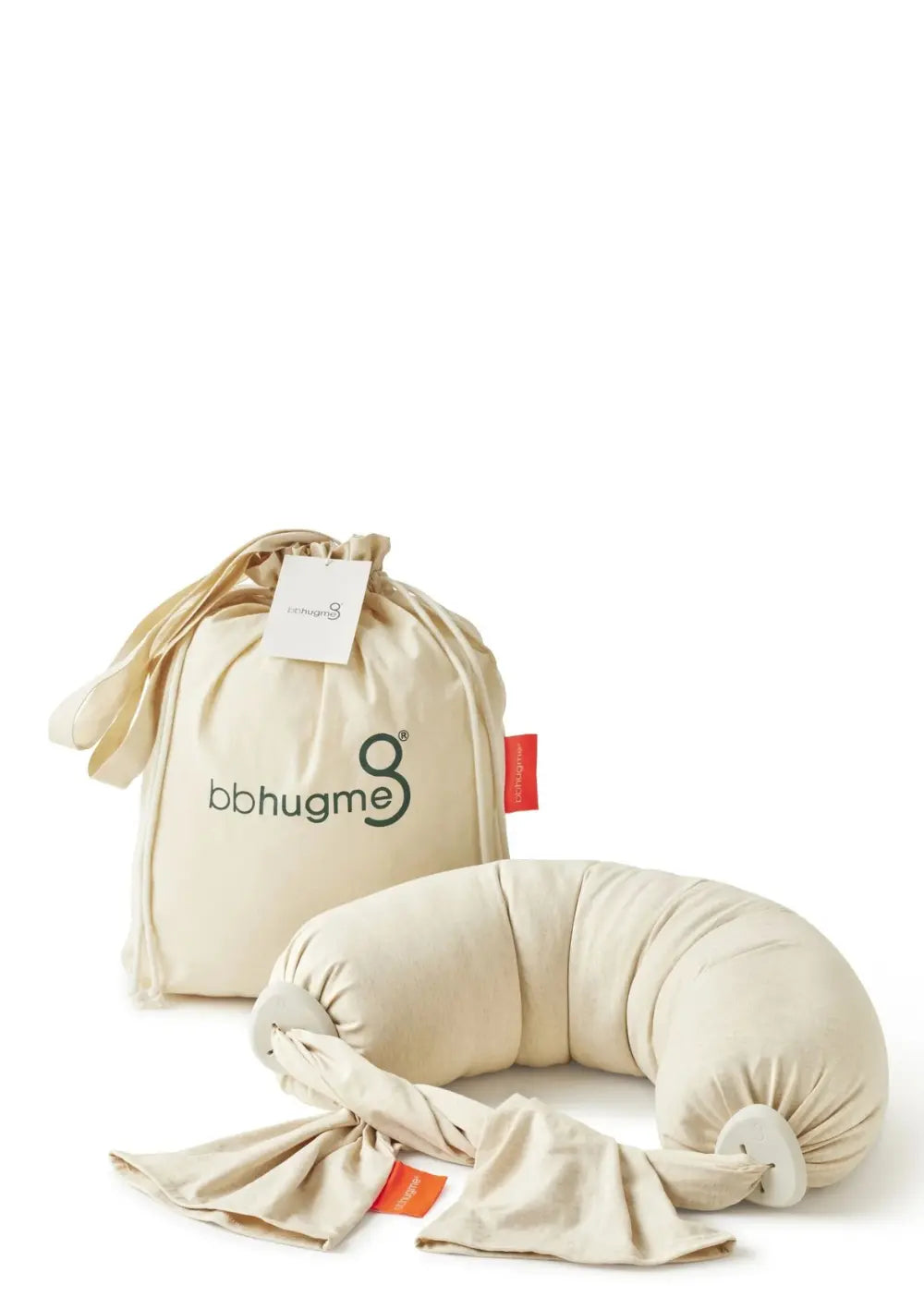 bbhugme Stillkissen Soft White