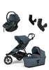 Newborn Travel Bundle 'Urban Glide 3' Dark Slate / Darkest Blue