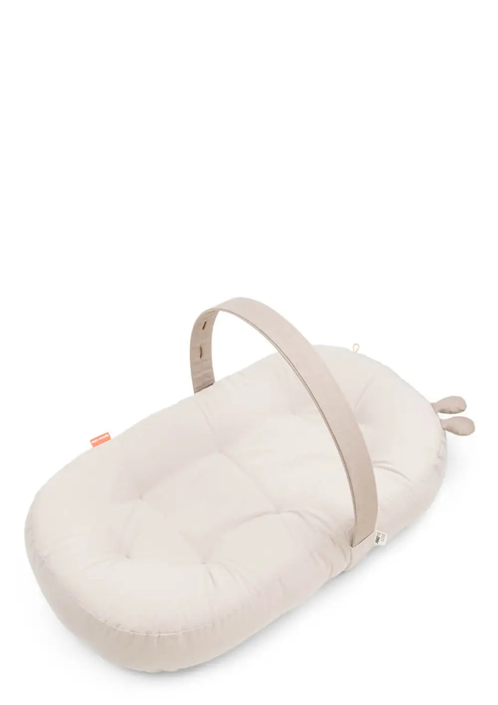 Done by Deer Babykissen mit Aktivitätsbogen 'Cozy Lounger' Raffi sand