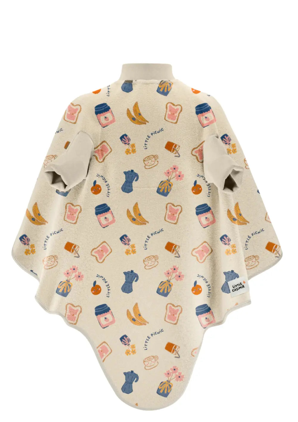 Little Casimir Langarm-Lätzchen 'Boo' Picnic Club