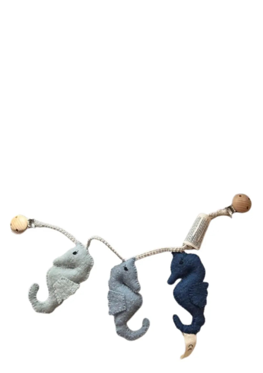 Gamcha Kinderwagenkette 'Seahorses'