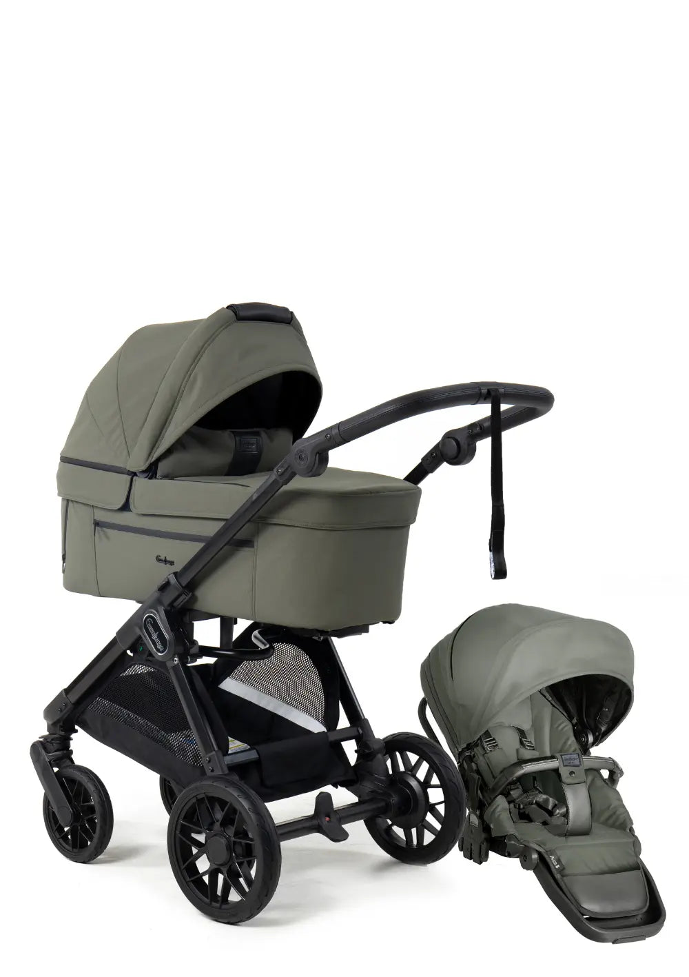 Emmaljunga Kinderwagen 'SENTO ERGO+' Urban Green