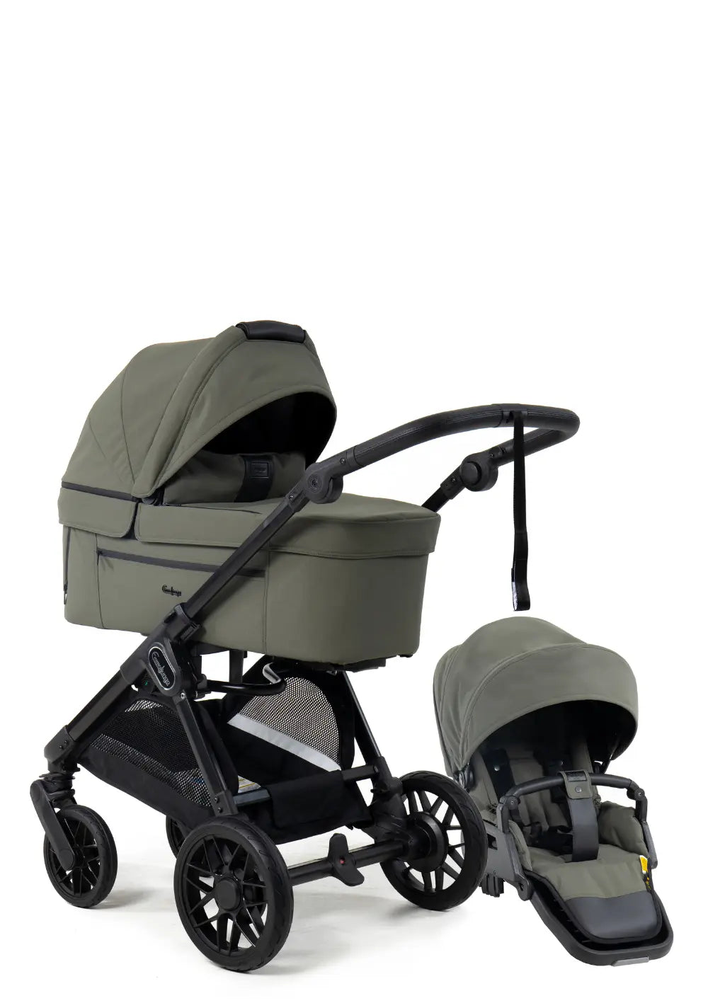 Emmaljunga Kinderwagen 'SENTO FLAT+' Urban Green