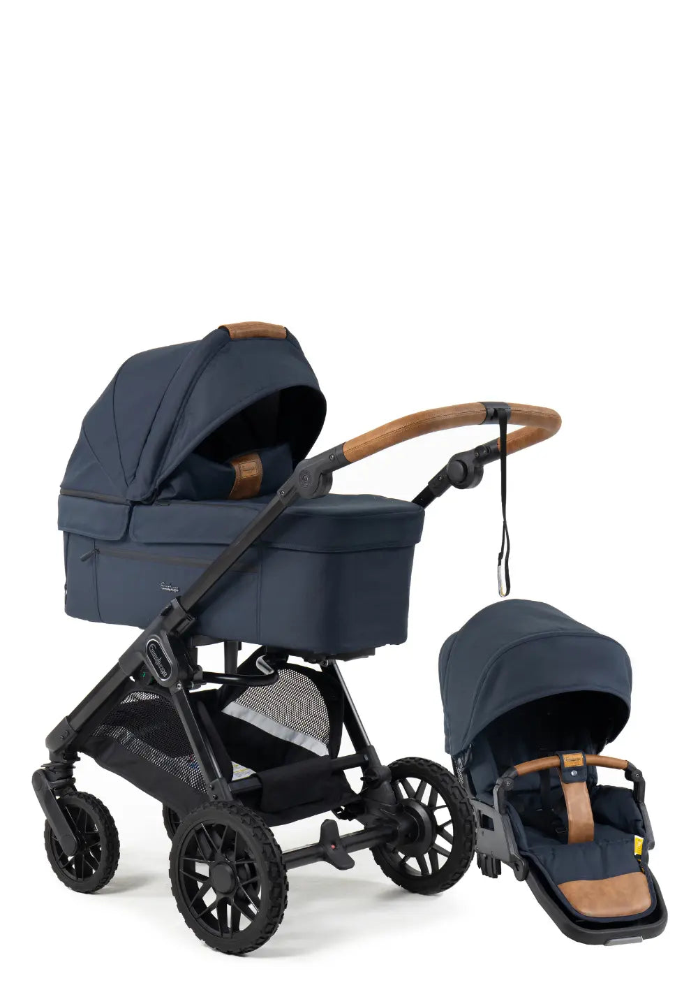 Emmaljunga Kinderwagen 'SENTO FLAT+' Outdoor Navy