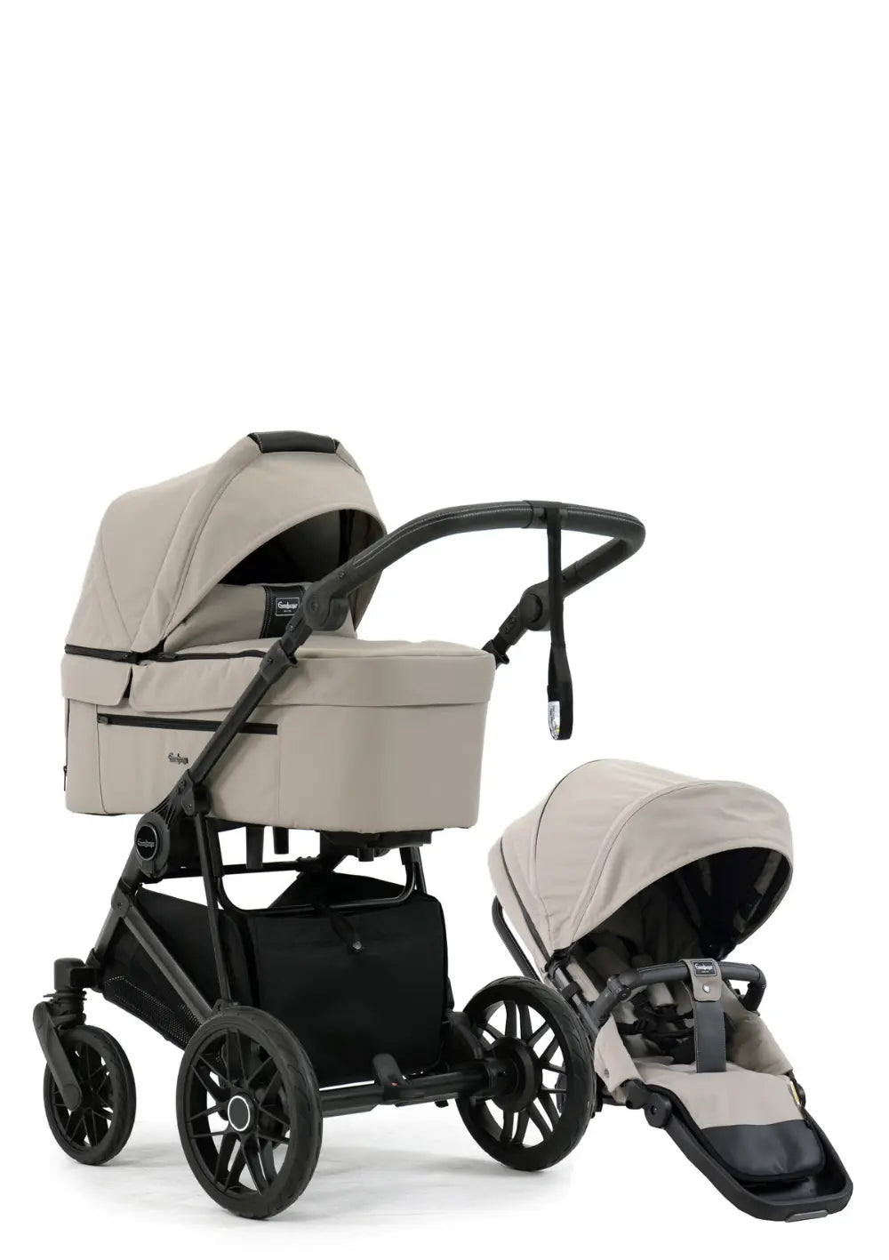 Emmaljunga Kinderwagen-Set 'SUPER SONIC' Urban Dune