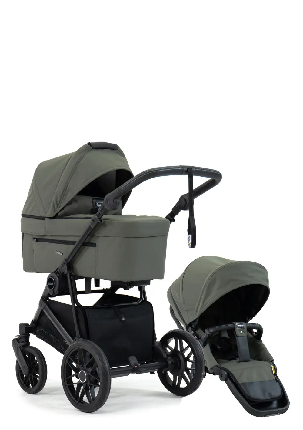 Emmaljunga Kinderwagen-Set 'SUPER SONIC' Urban Green